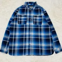 RUCCED ELEMENTS/シャツ/XL/チェック/ネルシャツ/アメカジ