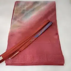 おしゃれな高級正絹手組帯締めと正絹帯揚げセット0402