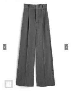 グレイル　GRL センタープレスワイドタックロングパンツ[gm615] 　L