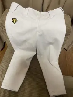 デサント野球ズボン ジュニア ショートフィット ストレッチ※1回使用 【160】