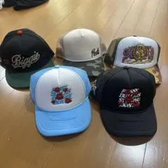 キャップセット 多彩なデザイン 5点