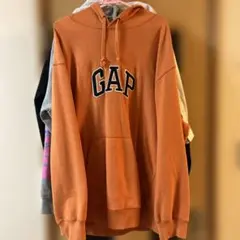 GAP オレンジ フード付きパーカー XL