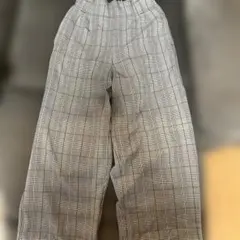GLOBAL WORK チェック柄パンツ 140のサムネイル