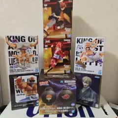 ワンピース フィギュア まとめ売り シャンクス、エース、ルフィ
