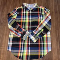 Ralph Lauren ラルフローレン 長袖シャツ チェック柄 120センチ
