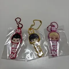 馬狼 照英 蜂楽廻 士道龍聖 ラバーマスコットキーホルダー ガチャガチャ