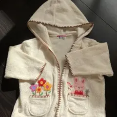 ミキハウス フード付きパーカー 90 女の子