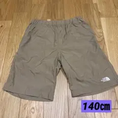 キッズ　The North Face ベージュショートパンツ 140㎝