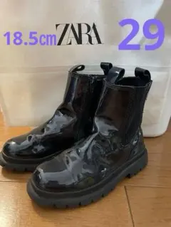ZARA ブーツ サイドファスナー付き　29のサムネイル