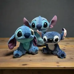 リロ＆スティッチ スティッチ ぬいぐるみ 3種セット