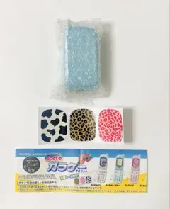 本当に録音再生！なつかしのガラケーマスコット ライトブルー