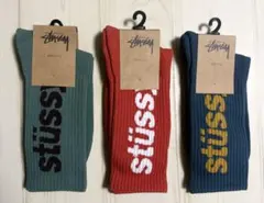 ラスト1セット stussy ステューシー ソックス 靴下 メンズ