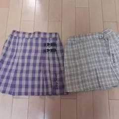 JENNI love（ジェニィラブ）スカートとキュロット短パン2点セット