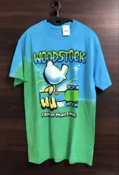 未使用タグ付 ウッドストック WOODSTOCK Tシャツ M フェスTのサムネイル