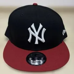 NEW ERA 9FIFTYニューヨークヤンキース NY ブラック/レッド