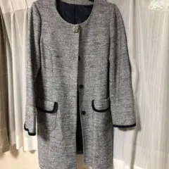 ノーカラーコート