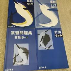 予習シリーズ6年上　演習問題集6年上　計算6年下　一式セット