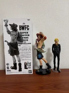 SMSP BWFC AB賞　エース　A B 2対セット 一番くじ ワンピース BWFC エース B賞 フィギュア SMSP 造形王