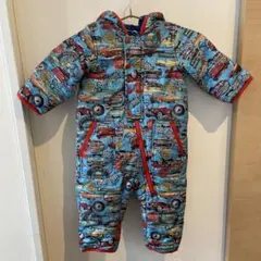 外遊び　スノーウェア80 ベビー キッズ　ジャンプスーツ アウター