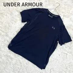 アンダーアーマー HEATGEAR 半袖Tシャツ【L】メンズ トレーニング 黒