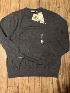 タグ付新品　ユニクロ×アニヤハインドマーチ　メリノクルーネックセーター　160