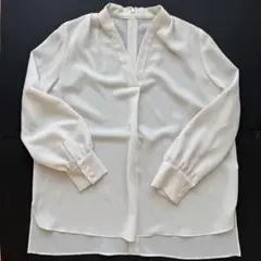 最終価格●DAMA Collection●ベージュ●Vネック●長袖ブラウスのサムネイル