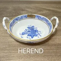 ヘレンド HEREND バスケット型 小物入れ 透かしデザイン 箱あり - メルカリ