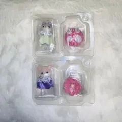 シルバニア 赤ちゃん お花畑のおともだち ハスキー フェネック