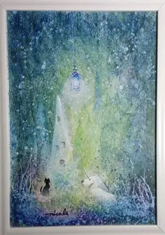 2025年最新】水彩画風景の人気アイテム - メルカリ 【真作保証】板倉賛