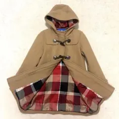 ブルーレーベルクレストブリッジ　レディース　ダッフルコート　チェック 38 M 2025年最新】BLUE LABEL CRESTBRIDGE レディース ダッフルコート