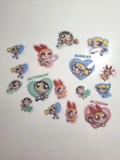 パワーパフガールズ シール セット