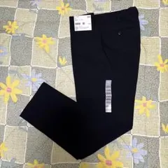 【新品未着用】ユニクロ感動パンツ　76×76 ネイビー