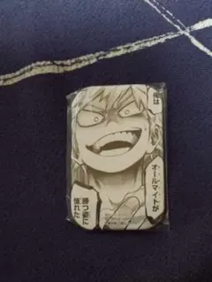 僕のヒーローアカデミア 爆豪 缶バッジ ジャンプ50周年記念