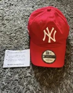 ★美品★New Era✖️MoMA★ NYヤンキース　キャップ　レッド
