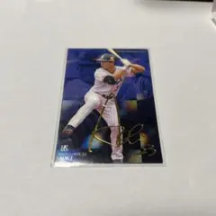 青木宣親 ヤクルトスワローズ 23 金箔サインカード