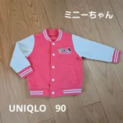UNIQLO ミニーマウス スタジャン風ジャケット 90