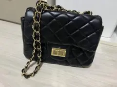 キルティング チェーンバッグ