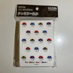 ポケモンカードゲーム　デッキシールド　モンスターボールデザイン