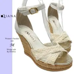 ◎DIANA ダイアナ 23cm ウェッジソールサンダル