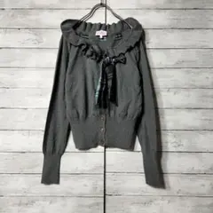 ヴィヴィアンウエストウッドレッドレーベル ボウタイリボンカーディガン ニット