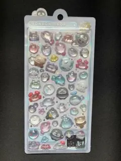 正規品　水族館　ボンボンドロップシール ぷかぷかボンボン 海の生き物　ペンギン