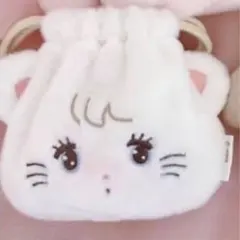 ムース　mikko characters ミッコキャラクターズ　フェイス巾着