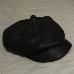 solaris old boy leather casquette キャスケット - メルカリ