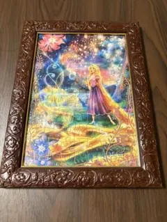 ディズニーパズル 完成品 ラプンツェル ジグソーパズル ディズニー かがやく想いラプンツェル 500ピース (完成