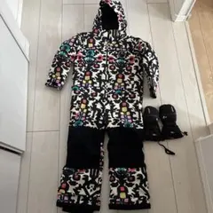 美品　子ども用スキーウェア Burton バートン　120〜130cm手袋セットのサムネイル
