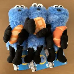 パペットスンスン　パンぬいぐるみ　3種コンプリートセット