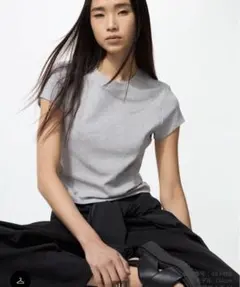 UNIQLO ミニT グレー