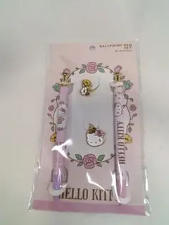 USJ ハローキティ 　ボールペンセット　チャーム付き