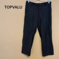 【TOPVALU】メンズ/ロングパンツ/スラックス/グレーのサムネイル
