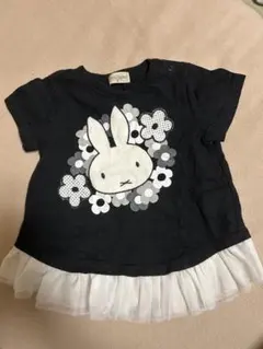 ミッフィーチュール付き Tシャツ 90cm